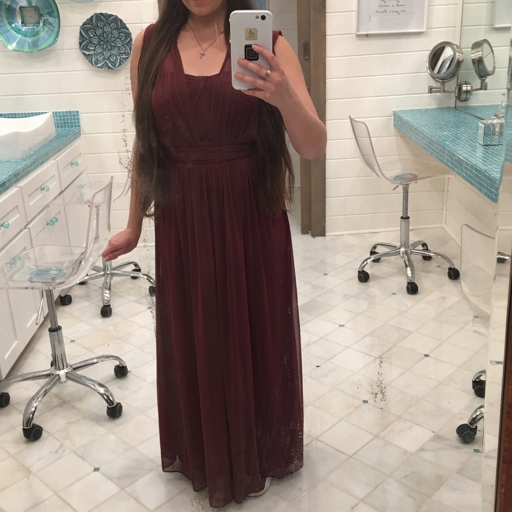 David’s Bridal Bridesmaid Dress